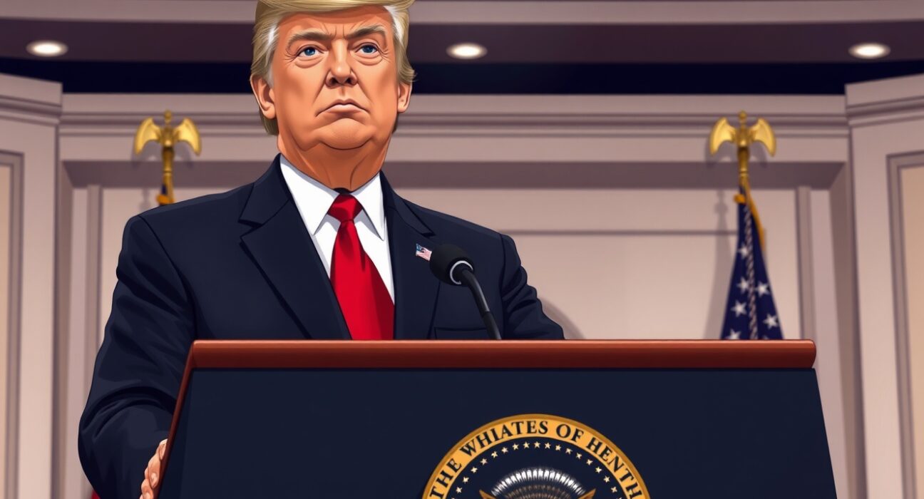 President Trump delivers a critical address on Iran objectives and temporary oil price impacts.