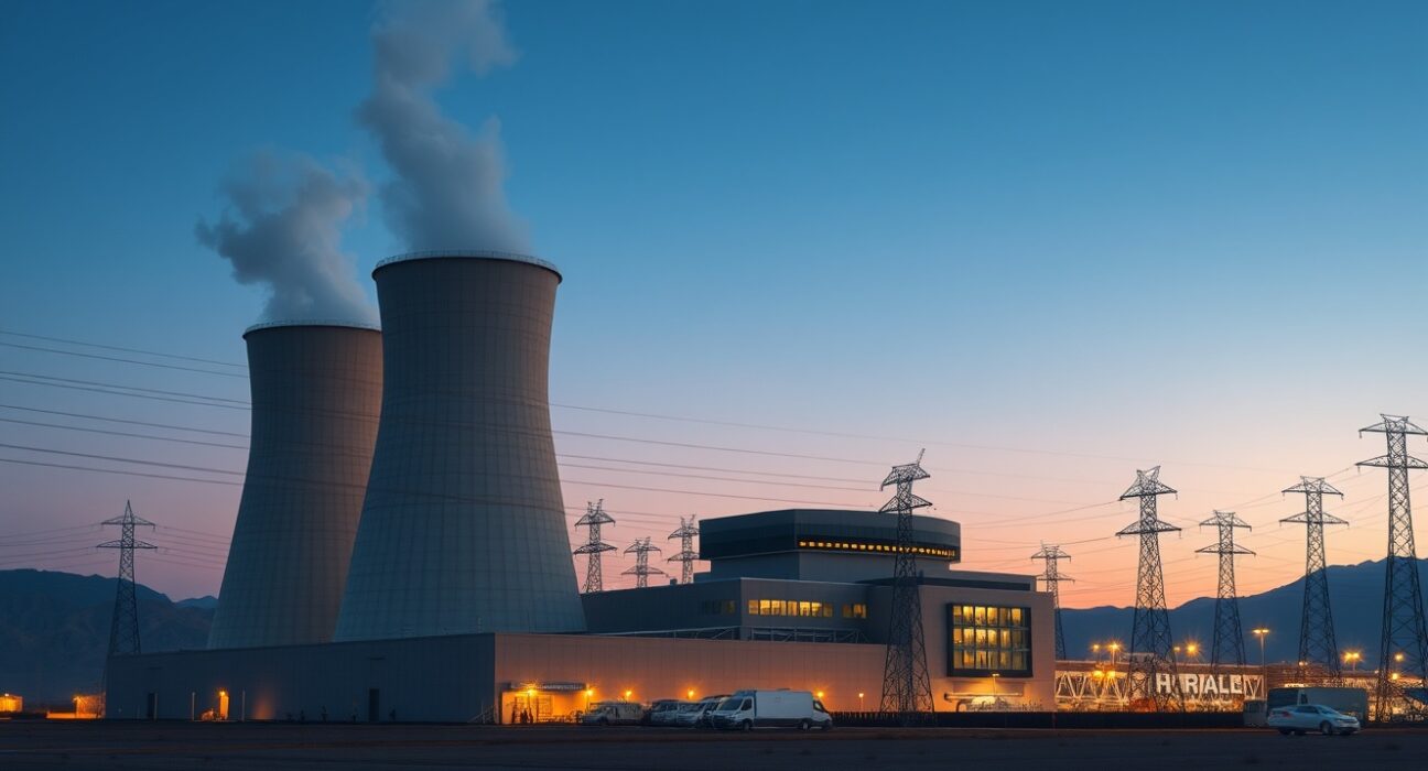 Iranian power plant during Trump's announced 10-day attack ceasefire period