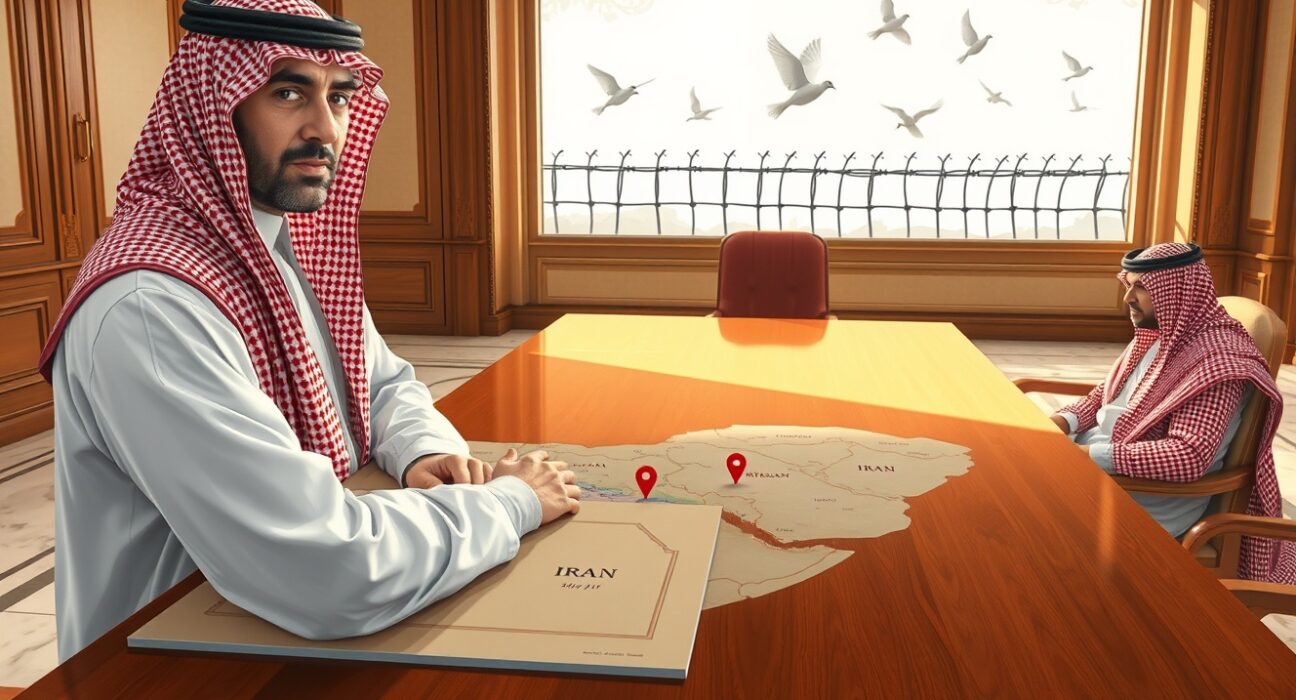 Gulf official discusses Trump's Iran war compromises during Middle East peace negotiations