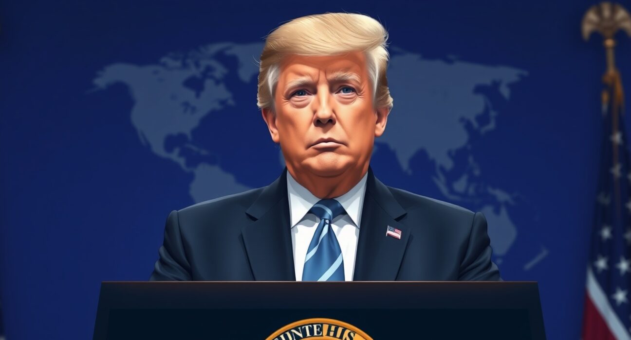 Former President Trump delivers a serious statement on Iran's geopolitical options and nuclear program.