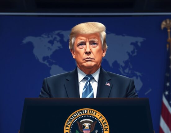 Former President Trump delivers a serious statement on Iran's geopolitical options and nuclear program.
