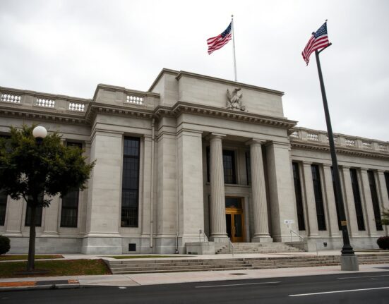 Exterior view of the Federal Reserve building in Washington, D.C.