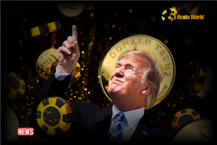 Trump Meme Coins Dump 31% Despite Doubts He’s Behind The DJT Token