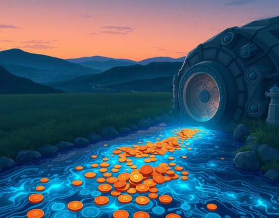 Strategic flow of TRUMP memecoin liquidity converting to USDC stablecoin for deposit to Coinbase exchange.