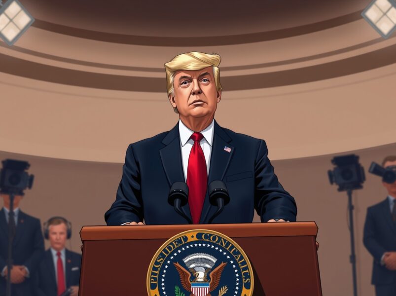 President Trump announces no ceasefire extension with Iran during press briefing.