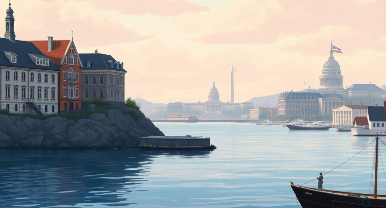 Denmark's diplomatic stance on Trump's no-force pledge and political ambitions for sovereignty.