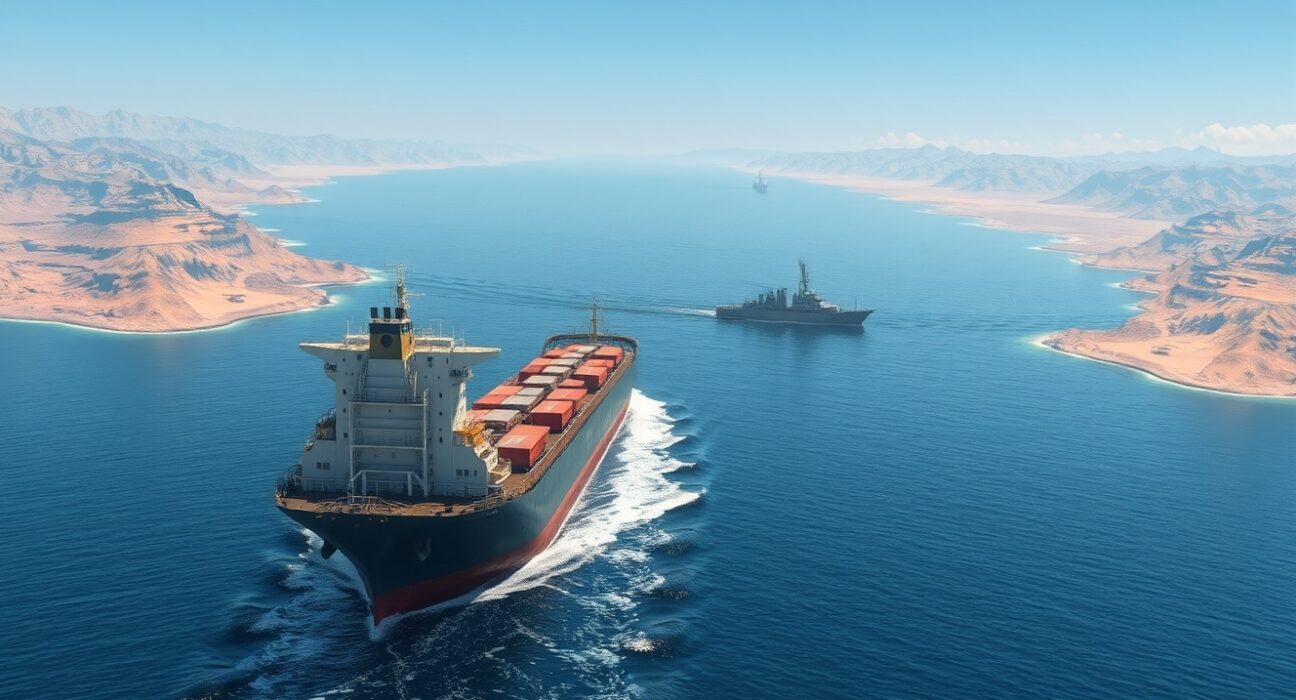 Strategic importance of the Strait of Hormuz for global oil shipments and US foreign policy.
