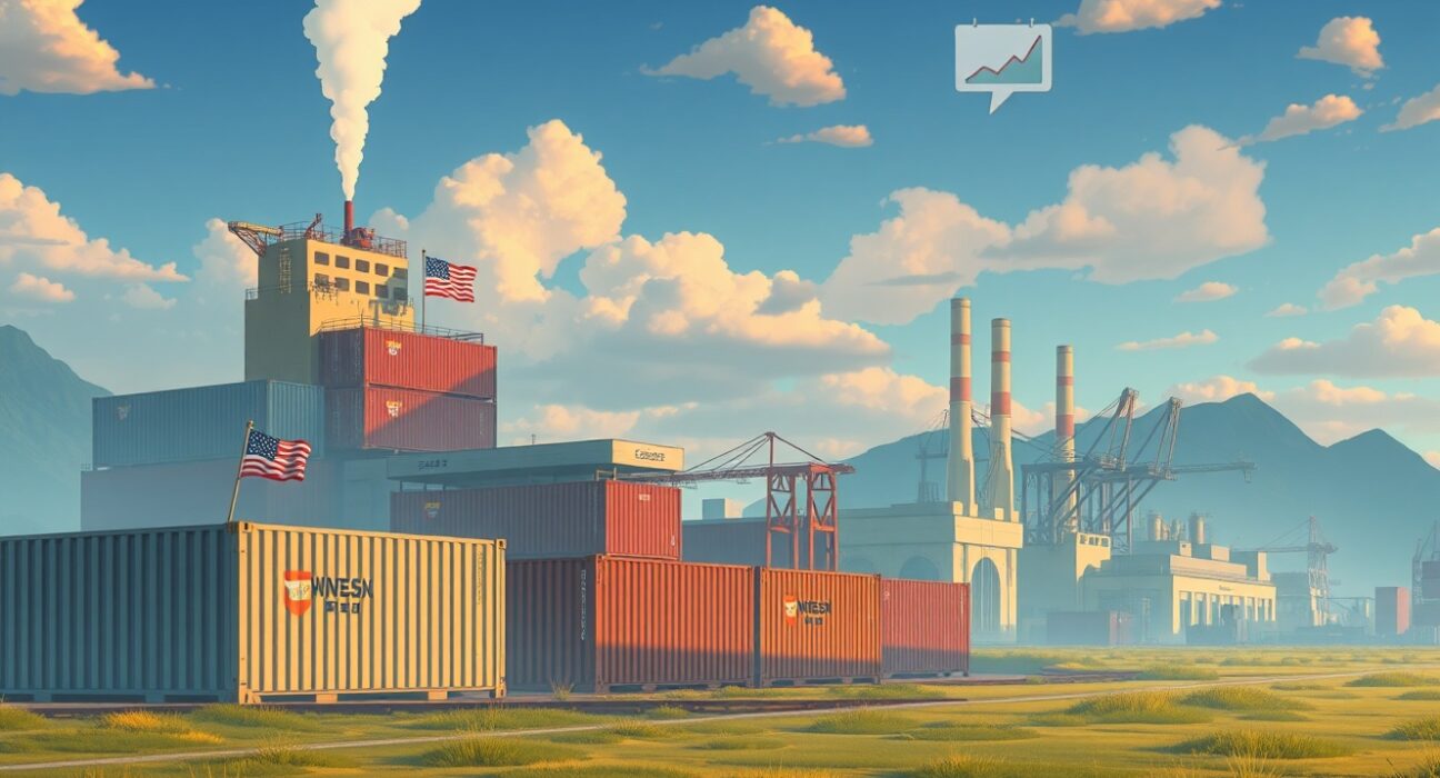 Analysis of President Trump's State of the Union claim about tariffs driving US economic growth with data visualization