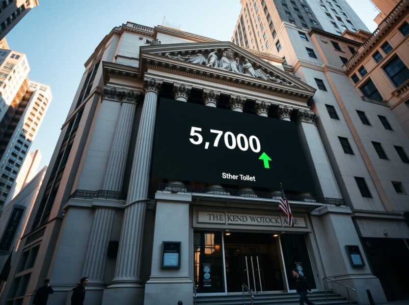 Trump Says Stock Market Hits Another All-Time High as S&P 500 Breaks 5,700