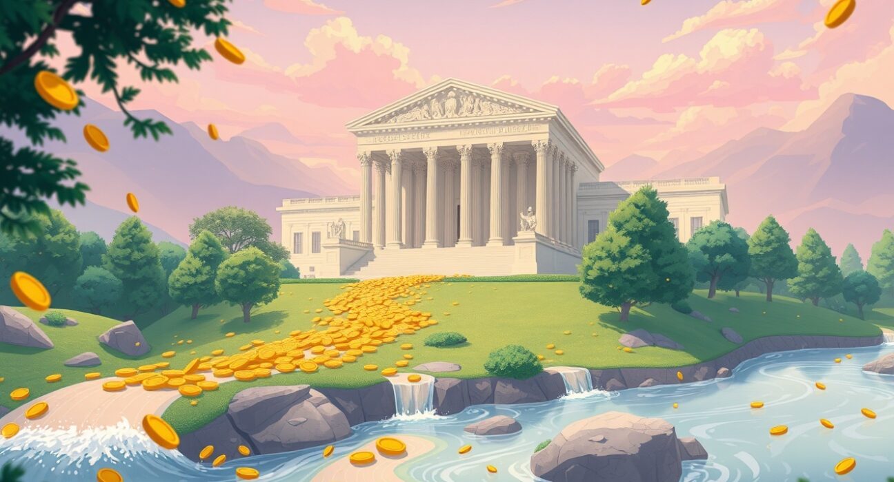 Kalshi prediction market data shows high probability of Trump tariff refunds following Supreme Court decision.