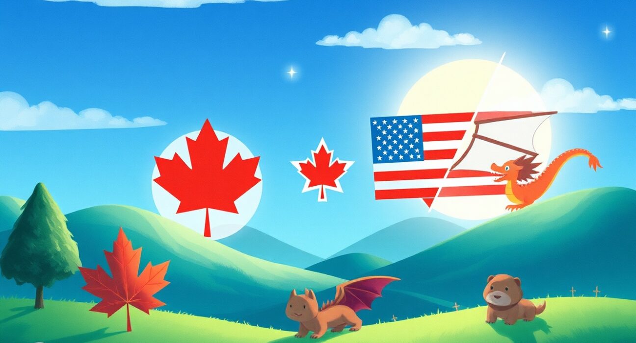 Trump tariff threat analysis on Canada China trade deal negotiations and potential 100% duties.