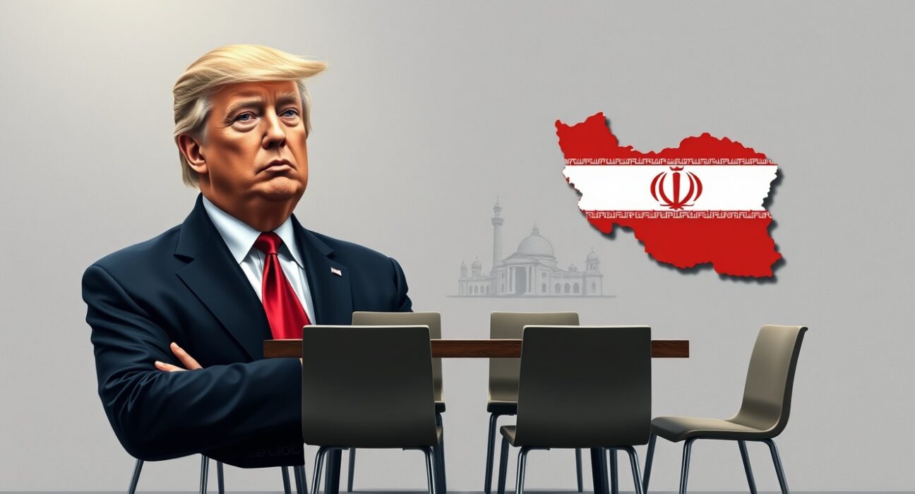 Trump's statement on US involvement in Iran's leadership selection process and its diplomatic implications.