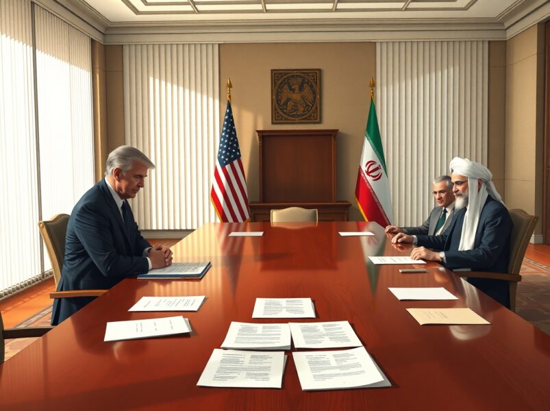 Trump’s Critical Warning: US Engages Iran’s New Regime in High-Stakes Talks, Threatens Strikes if Diplomacy Fails