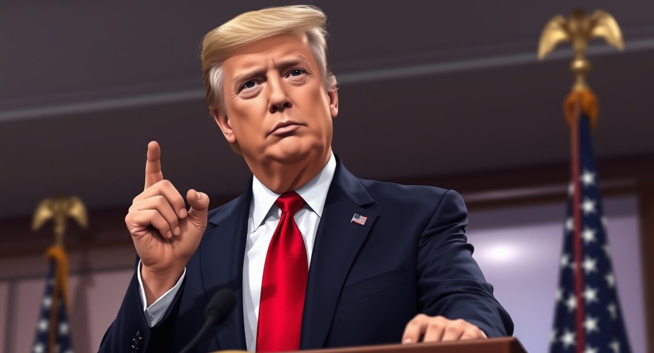 President Trump announcing US will not deploy troops to Iran during press conference