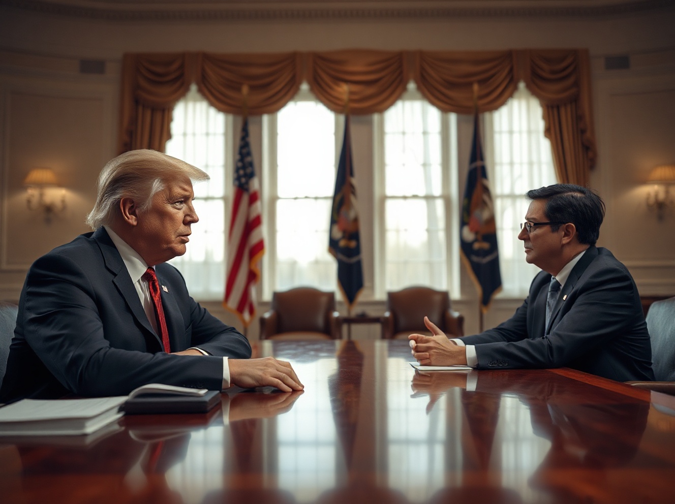 Trump Says He Spoke With Fed Chair Nominee Warsh Only Once, Contradicting Report