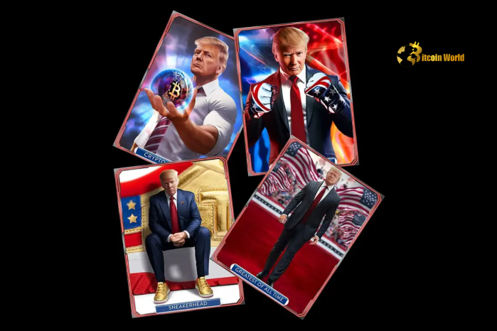 Trump Releases Yet Another NFTs Collection—This One Shows Him ‘Holding Some Bitcoins’ and Dancing