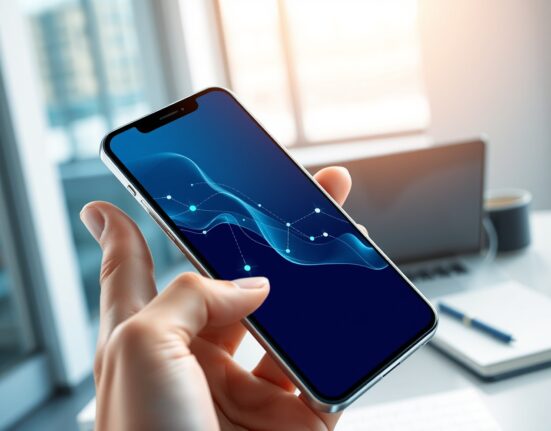 Trust Wallet AI agents analyzing cryptocurrency trading data across multiple blockchain networks on a smartphone interface.