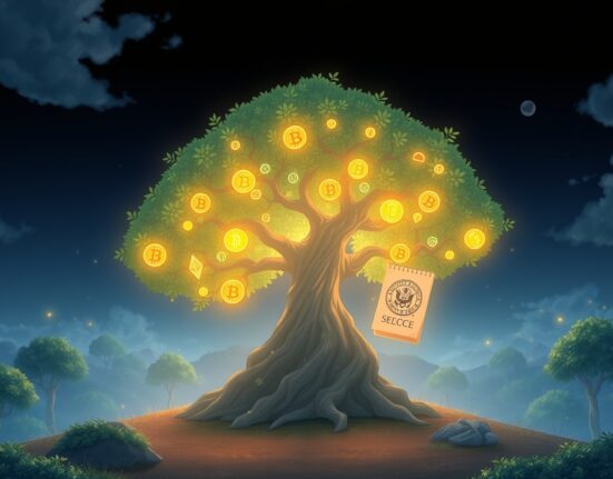 Truth Social files for innovative cryptocurrency ETFs combining CRO, Bitcoin, and Ethereum staking rewards.