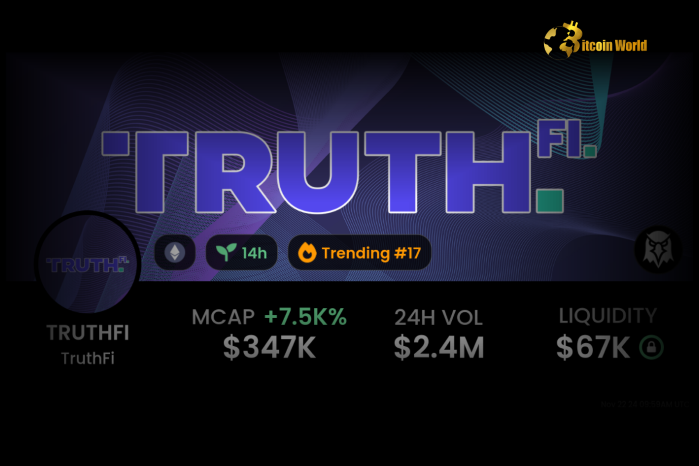 Trump Media Files for Cryptocurrency Payment Platform ‘TruthFi’