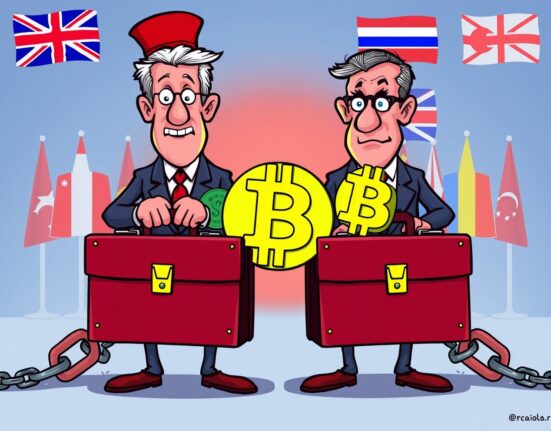 UK authorities enforcing cryptocurrency sanctions against Russia with seized digital assets and cash