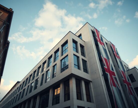 UK Financial Conduct Authority building in London during daytime