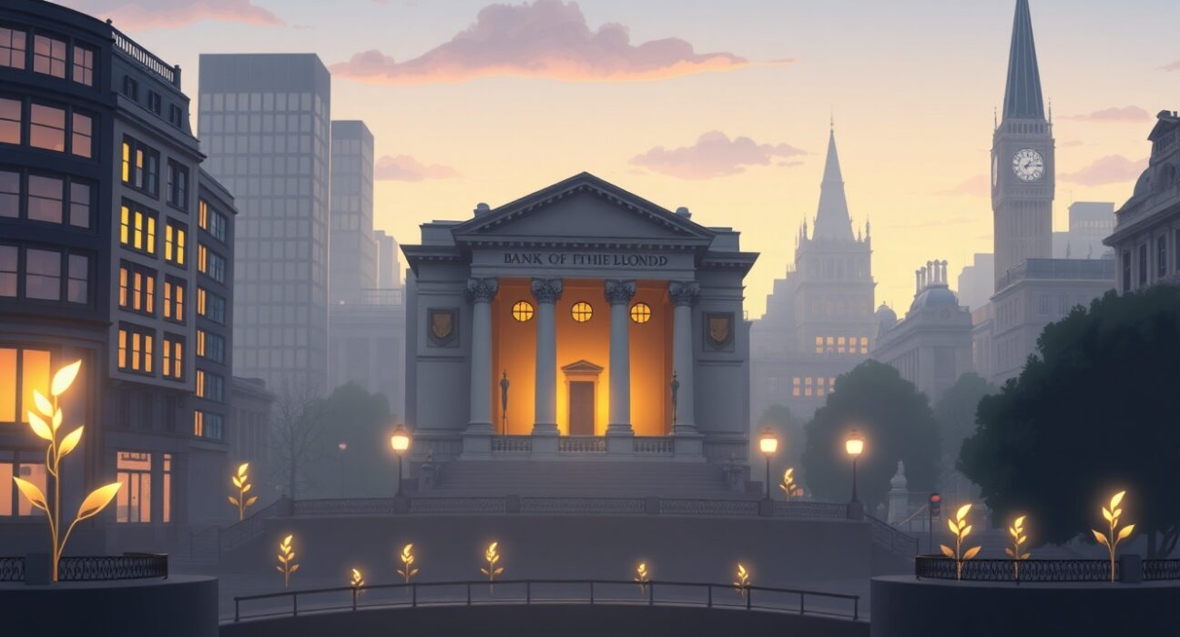 UK GDP growth analysis showing Bank of England monetary policy easing expectations for 2025