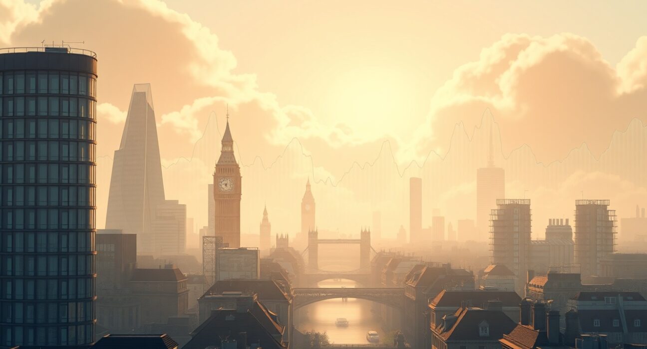 UK GDP data analysis showing economic growth trends and interest rate implications