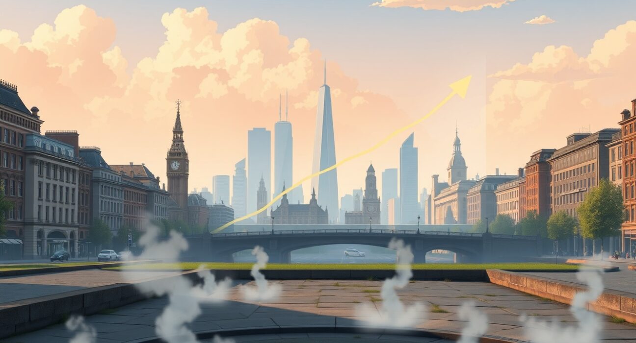 Analysis of UK preliminary GDP showing 0.1% quarterly growth in Q4 2025 with economic implications