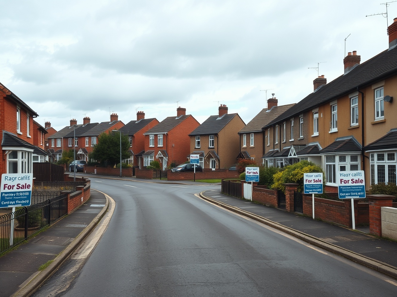 UK House Prices Fall 1% Year-on-Year in August, Rightmove Reports