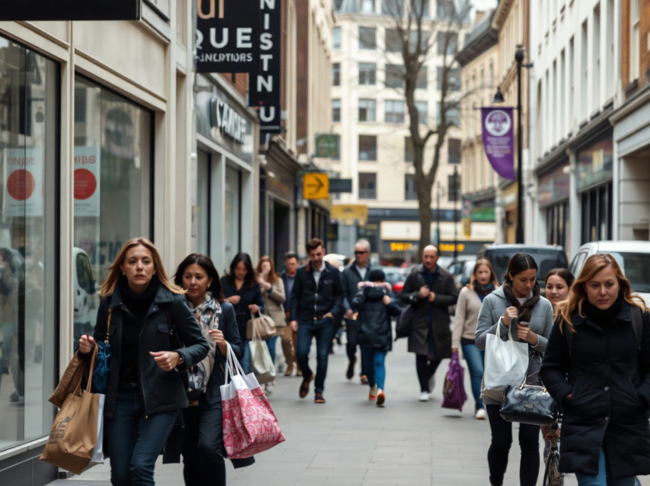 UK Retail Sales Dip 0.5% in July, Matching Expectations