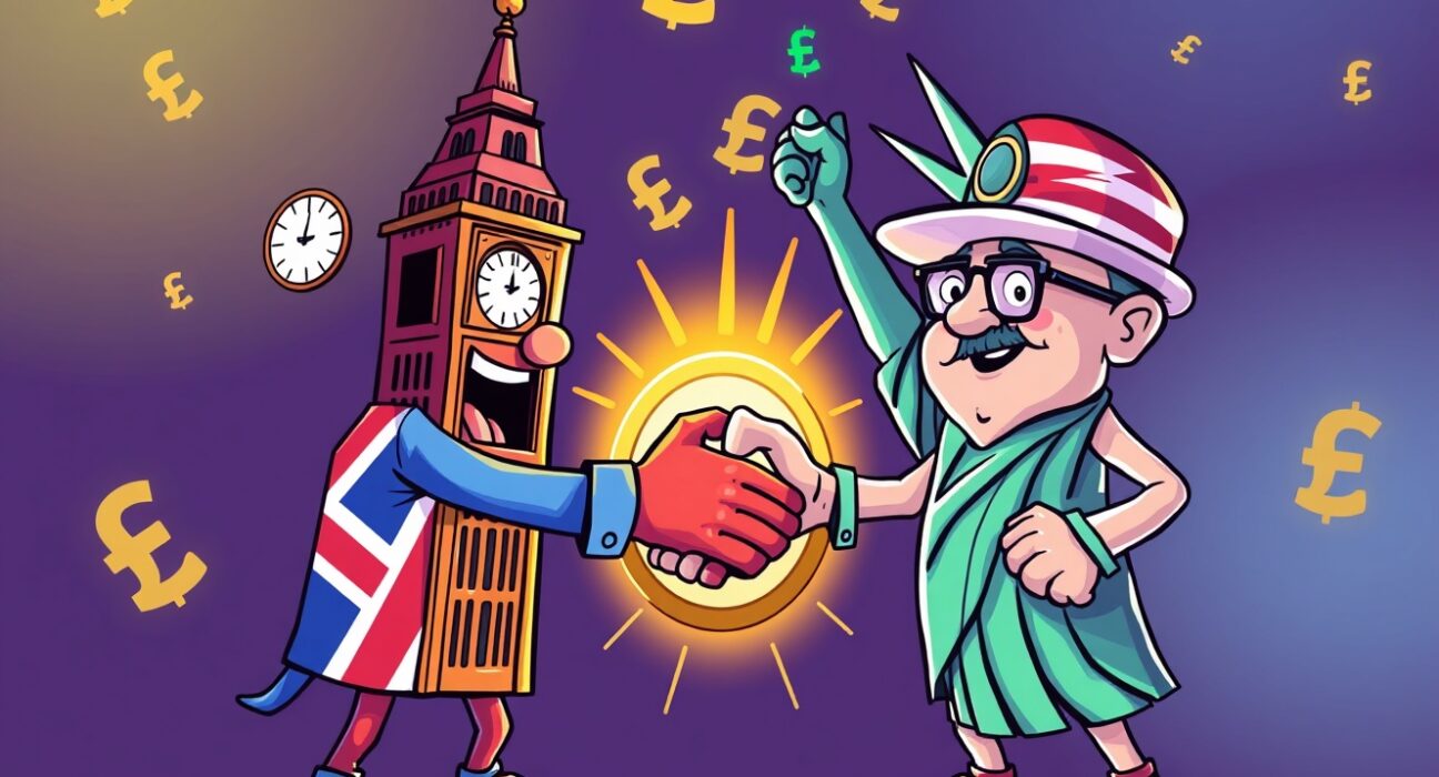 UK and US stablecoin regulations alignment showing financial cooperation
