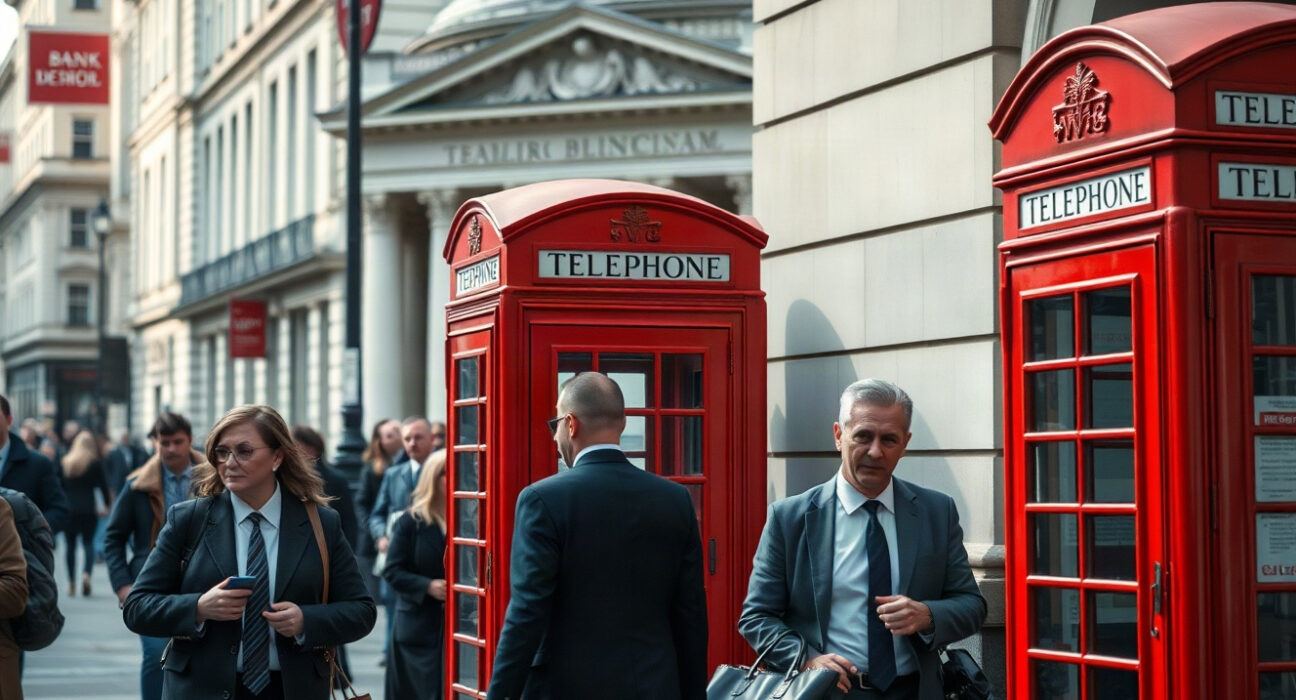 Commuters walk near the Bank of England in London, reflecting UK wage growth data.