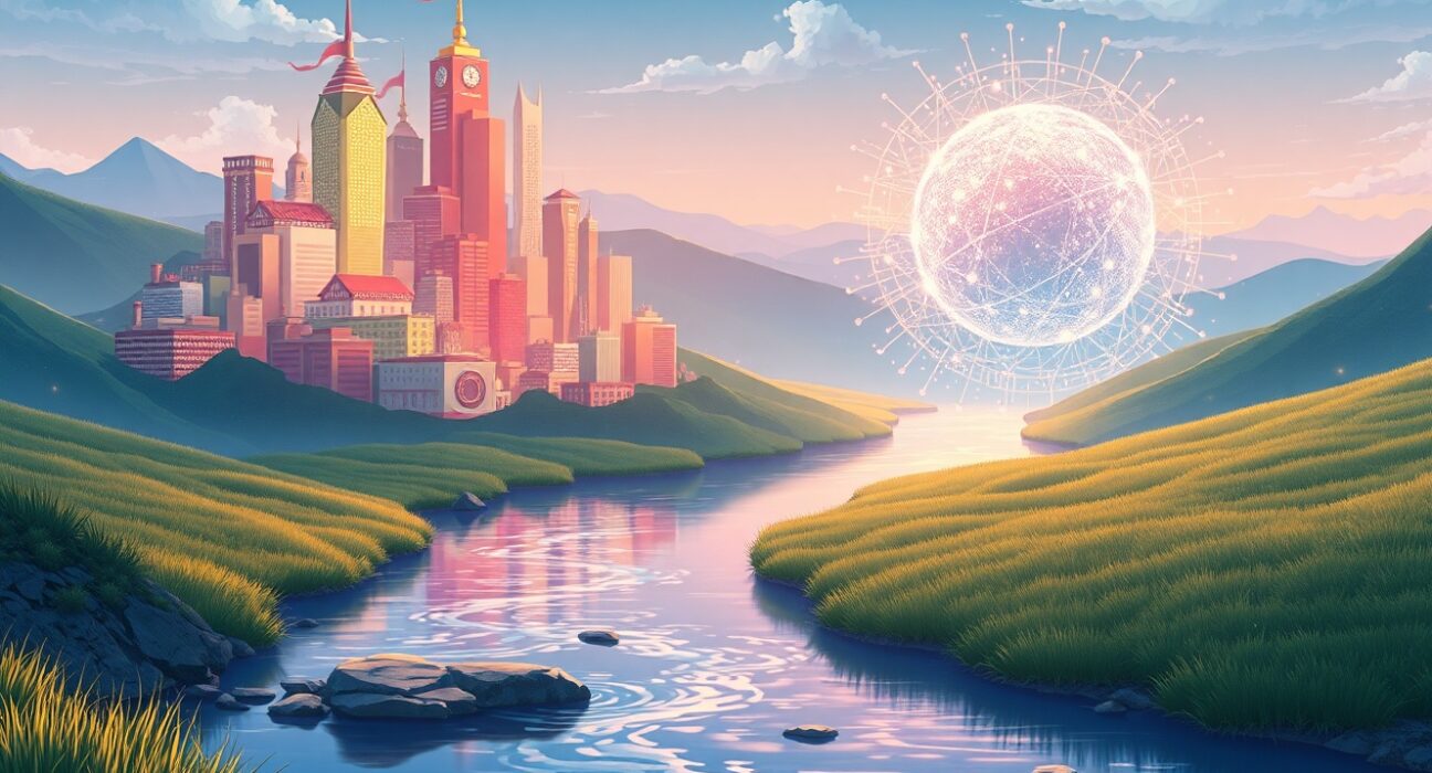 Visual metaphor for the UNI token burn reducing Uniswap's circulating supply permanently.