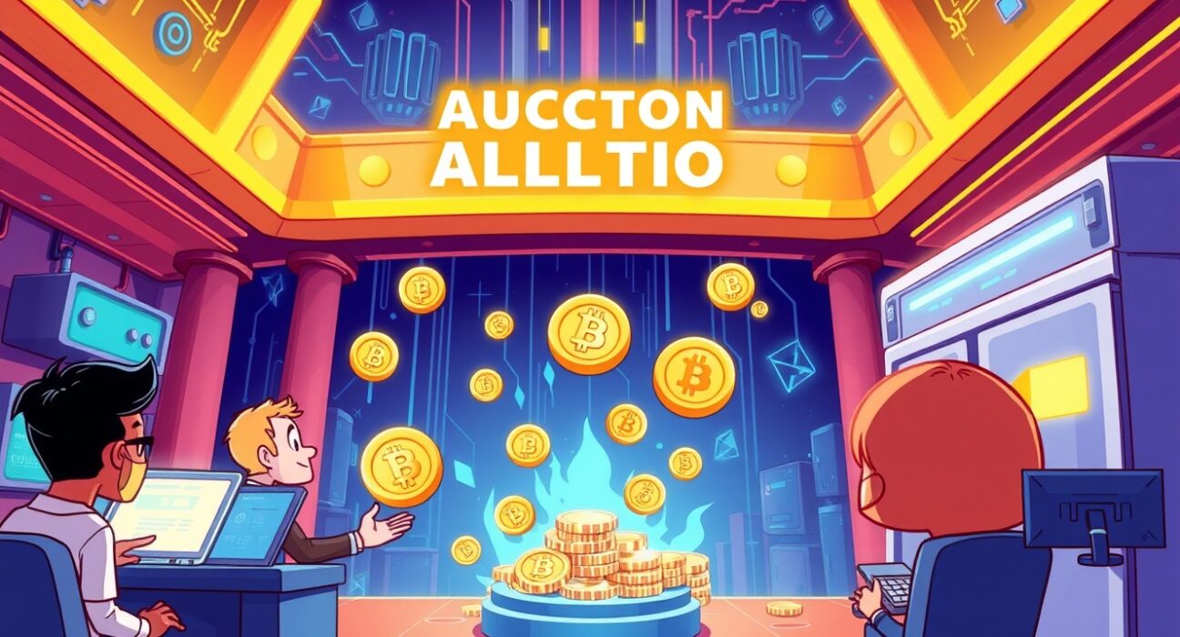 Continuous Clearing Auction Protocol securing digital token liquidity in a vibrant blockchain ecosystem