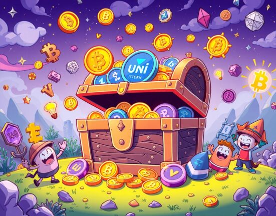 Uniswap Foundation's impressive cryptocurrency treasury management with UNI and ETH assets