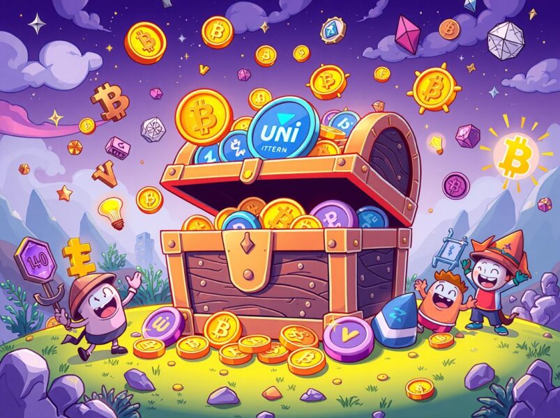 Uniswap Foundation's impressive cryptocurrency treasury management with UNI and ETH assets