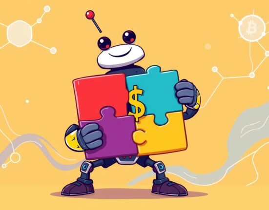 United Stables stablecoin U illustrated as a cohesive solution connecting fragmented digital assets on the blockchain.