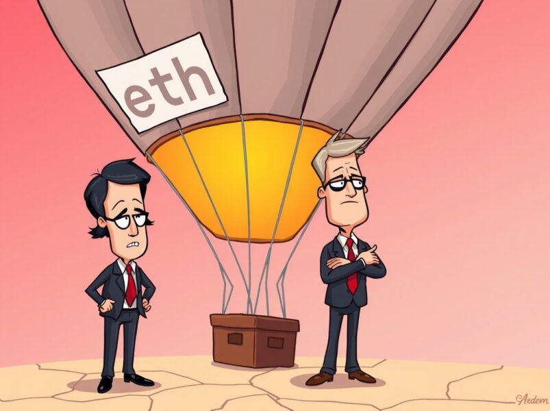 未實現 ETH 虧損：Bitmine 和 SharpLink 面臨驚人的 25.7 億美元打擊