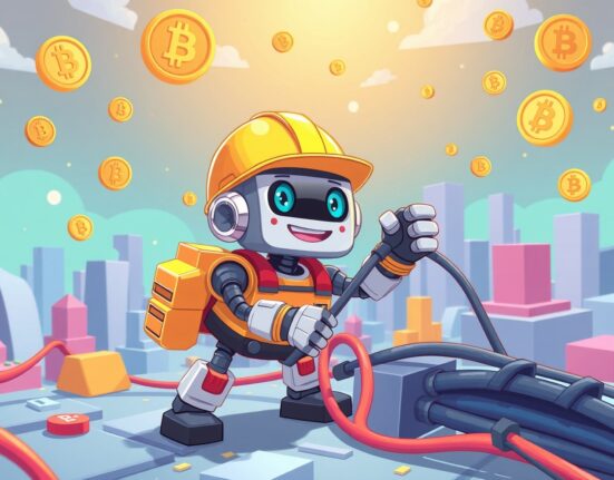 Upbit AKT suspension during network upgrade showing digital maintenance on blockchain