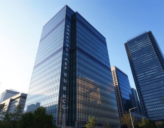 Seoul financial district high-rise building representing South Korea's crypto exchange hub