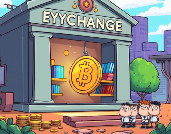 Upbit delists RLY cryptocurrency from exchange platform illustration