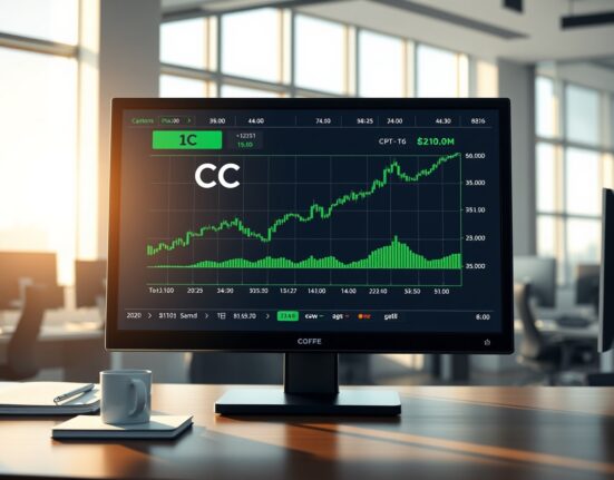 Upbit exchange listing Canton CC token on digital trading interface with market chart