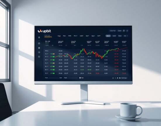 Upbit exchange trading interface showing PRL cryptocurrency listing with KRW, BTC, and USDT trading pairs