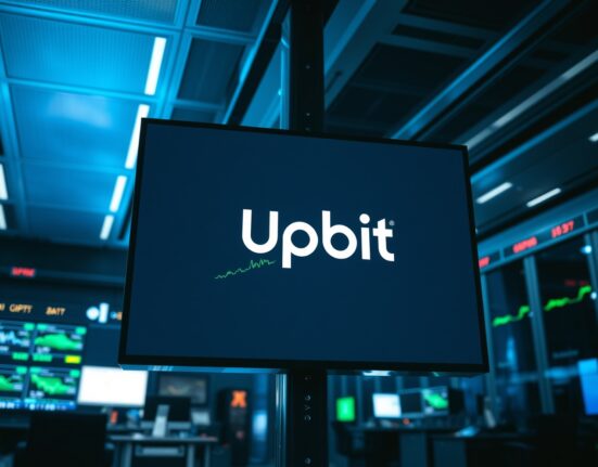 Upbit digital trading screen showing UP2 Superform listing with green charts
