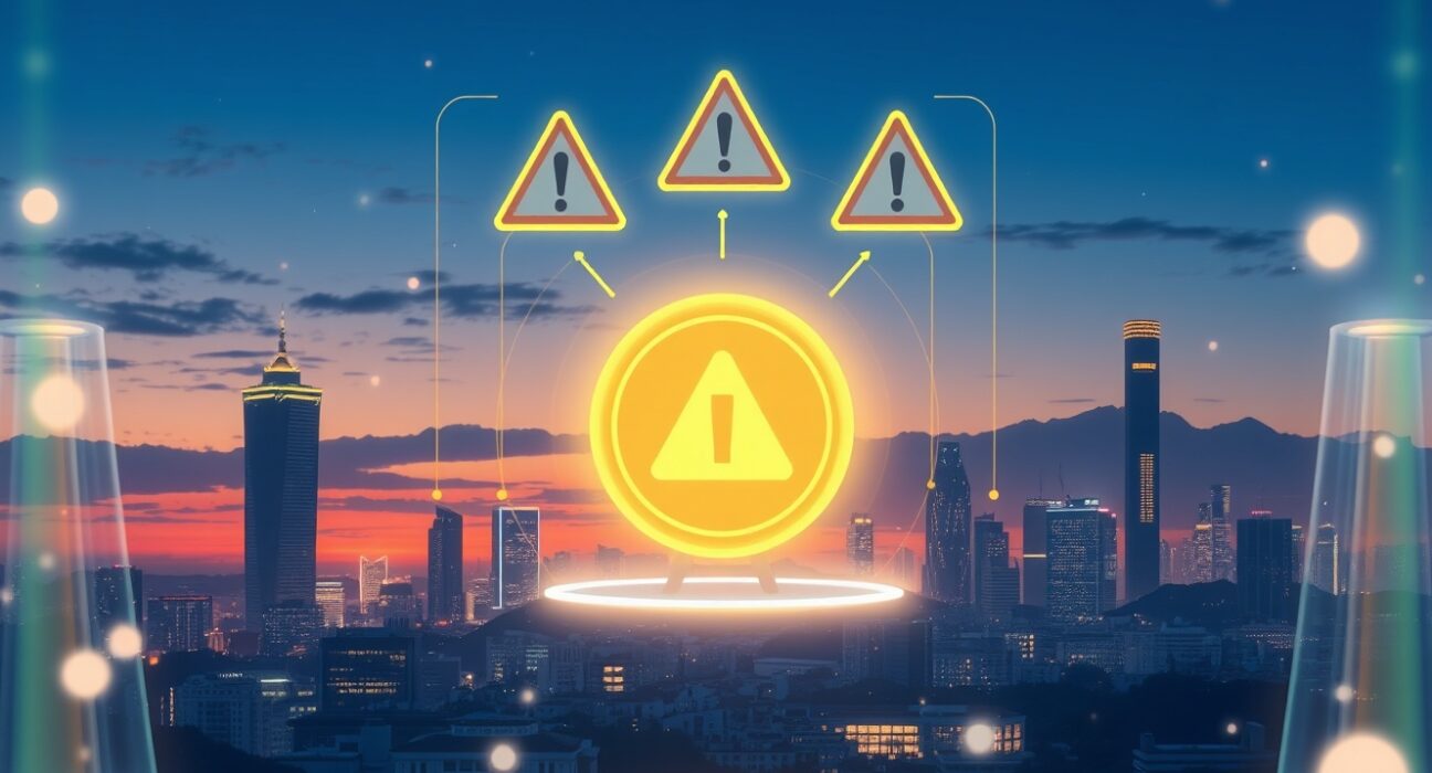 Upbit exchange issues investment warning for Napoli NAP token in South Korean cryptocurrency market