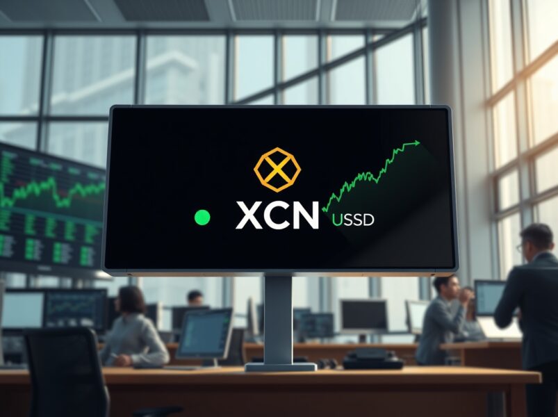 Upbit exchange listing Onyxcoin XCN on KRW and USDT markets
