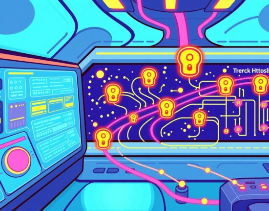 Illustration of the updated Orderly Network circulation plan showing token flow and network management.