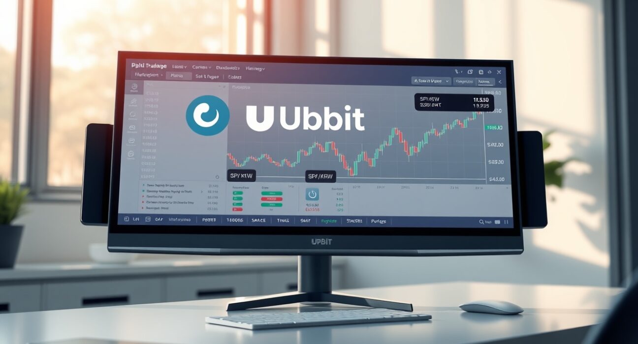 Upbit exchange interface showing the new SPK to KRW cryptocurrency trading pair listing.