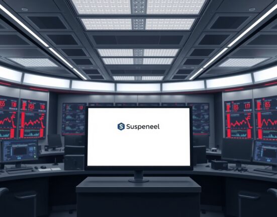 Upbit exchange interface showing STX token deposit and withdrawal suspension for maintenance.