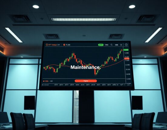 Upbit exchange interface showing suspended trading for ONT, ONG, and MBL tokens